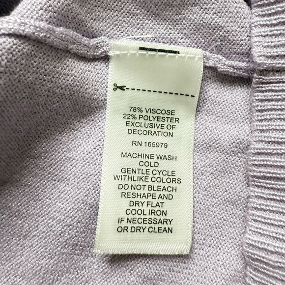 Cable & Gauge Women's White Turtleneck Sweater - Picture 6 of 7